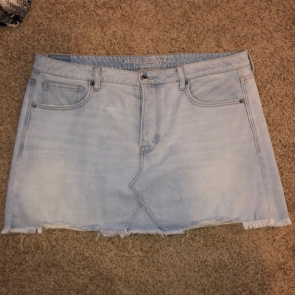 American eagle denim skirt